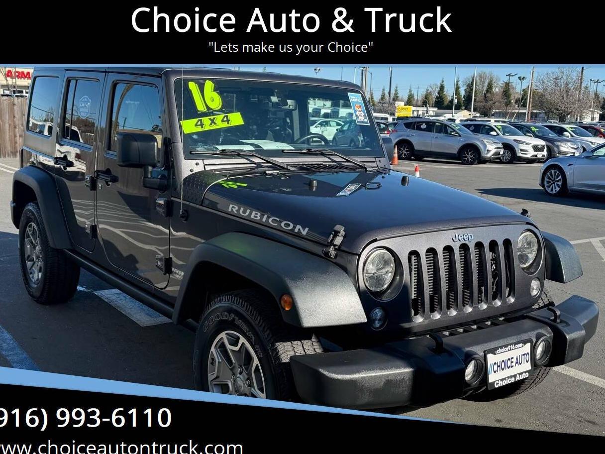 JEEP WRANGLER 2016 1C4BJWFGXGL205637 image