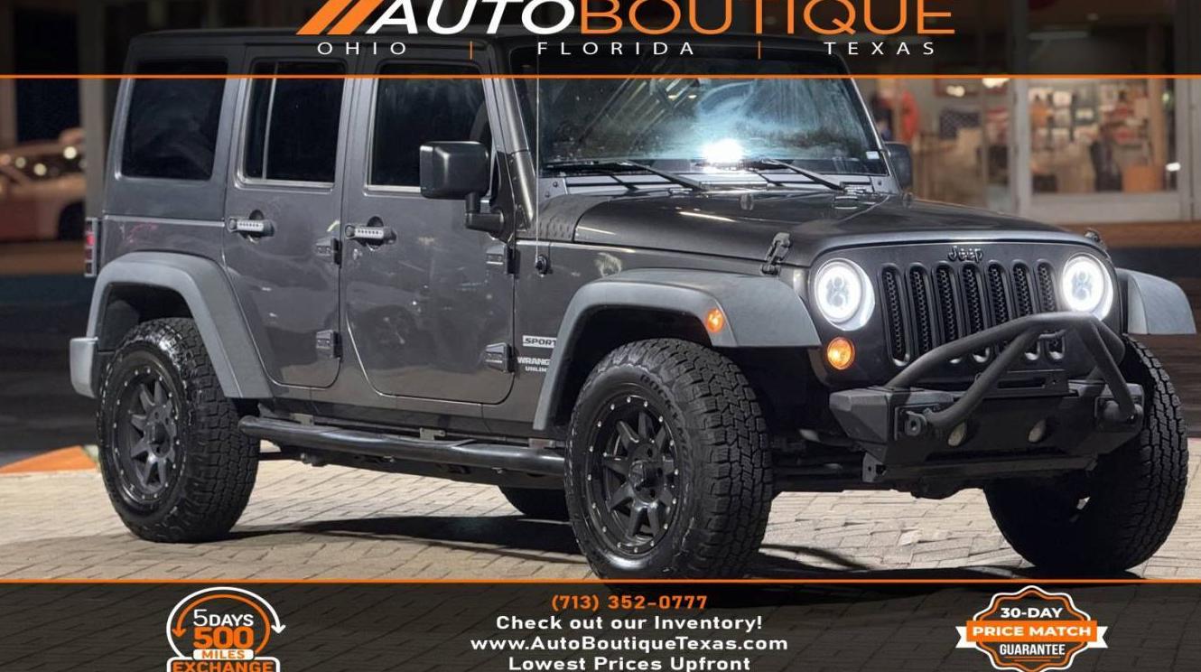 JEEP WRANGLER 2016 1C4HJWDG9GL202175 image