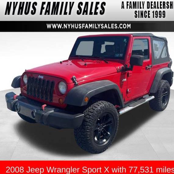 JEEP WRANGLER 2008 1J4FA241X8L548744 image
