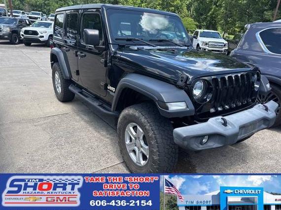 JEEP WRANGLER 2019 1C4HJXDN1KW588537 image