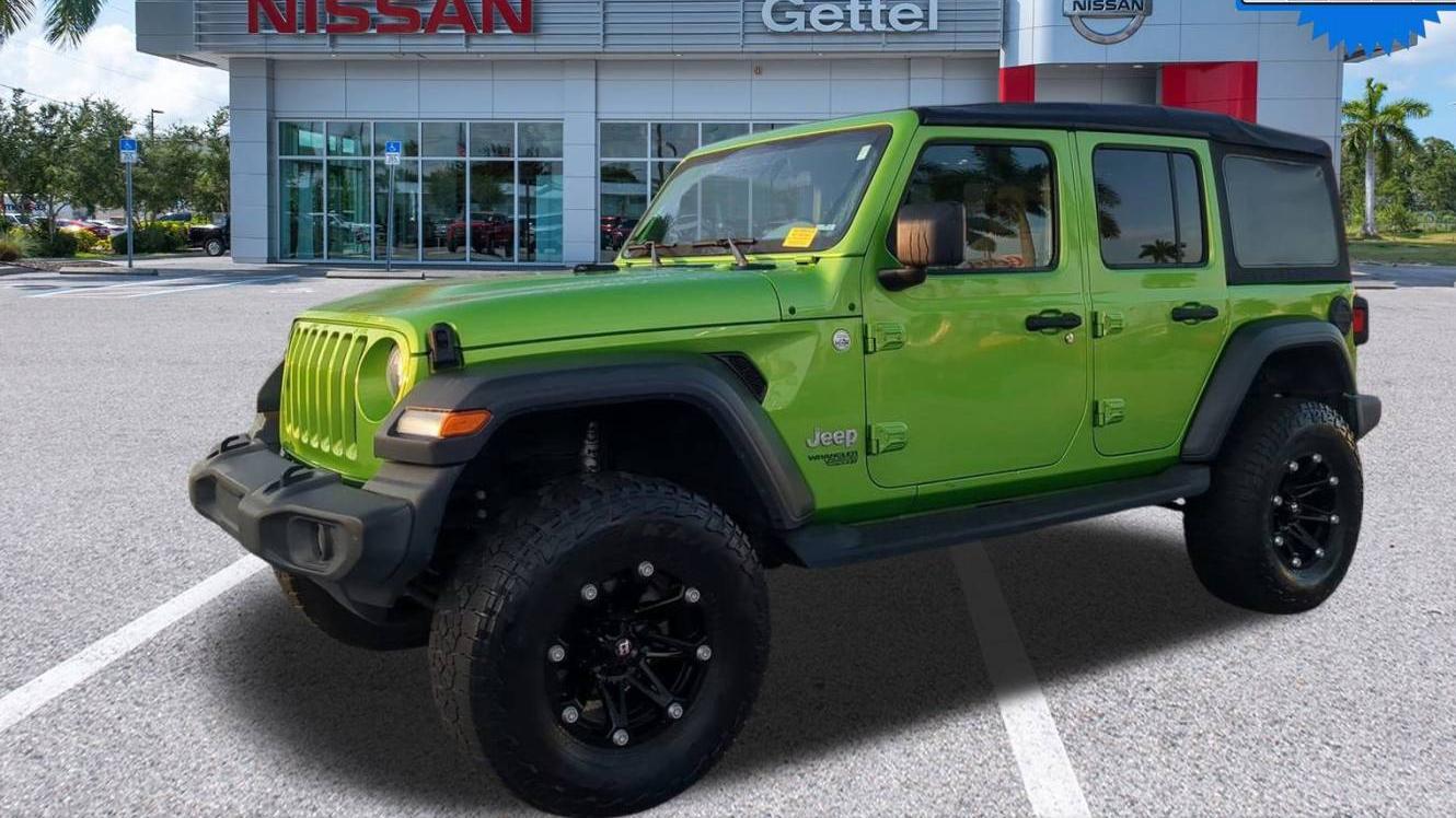 JEEP WRANGLER 2019 1C4HJXDG7KW511477 image