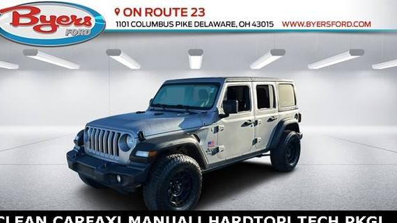 JEEP WRANGLER 2019 1C4HJXDG8KW652610 image