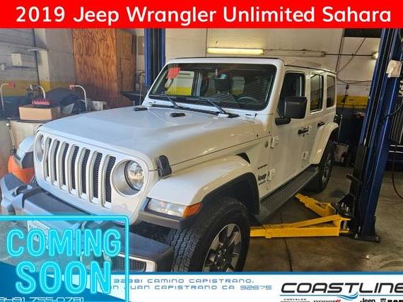 JEEP WRANGLER 2019 1C4HJXEN8KW547658 image
