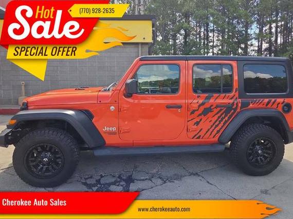 JEEP WRANGLER 2019 1C4HJXDG0KW612389 image