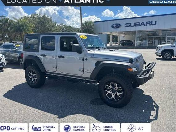 JEEP WRANGLER 2019 1C4HJXDG5KW566056 image