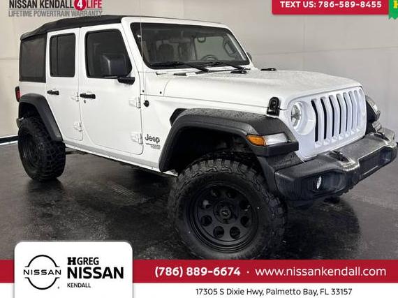 JEEP WRANGLER 2019 1C4HJXDG6KW662598 image