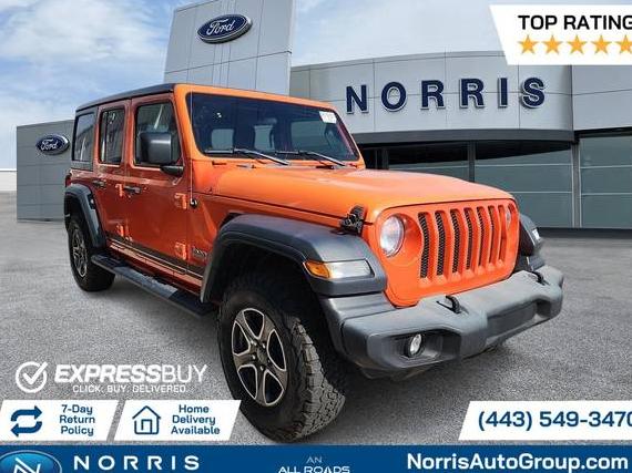 JEEP WRANGLER 2019 1C4HJXDG5KW530268 image