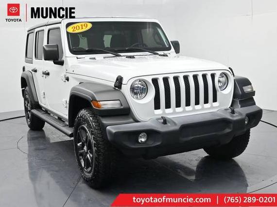 JEEP WRANGLER 2019 1C4HJXDG4KW597038 image