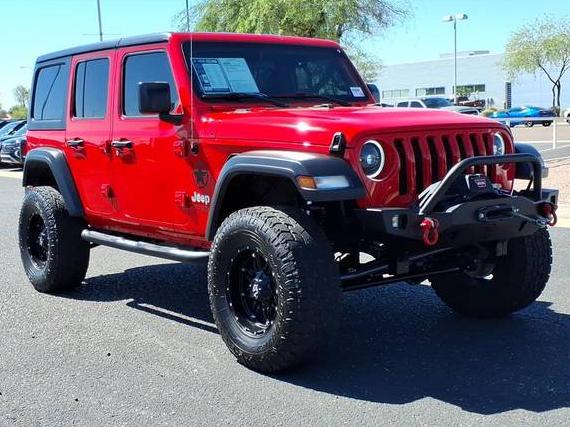 JEEP WRANGLER 2019 1C4HJXDG9KW611385 image