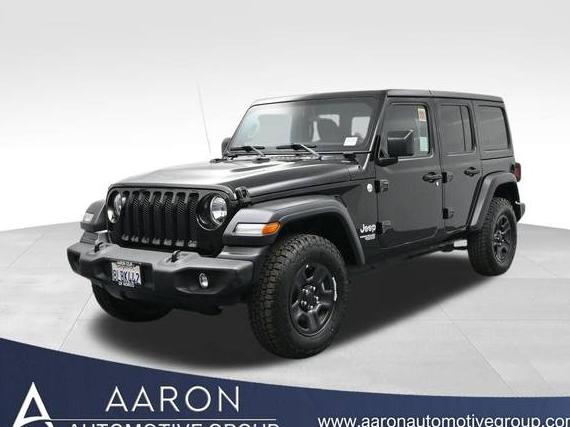 JEEP WRANGLER 2019 1C4HJXDG4KW501411 image