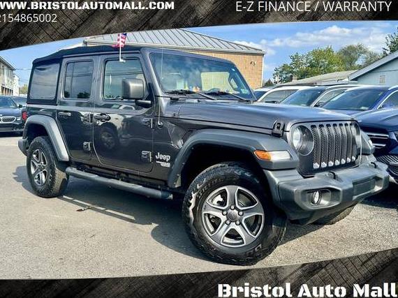 JEEP WRANGLER 2019 1C4HJXDG6KW613398 image