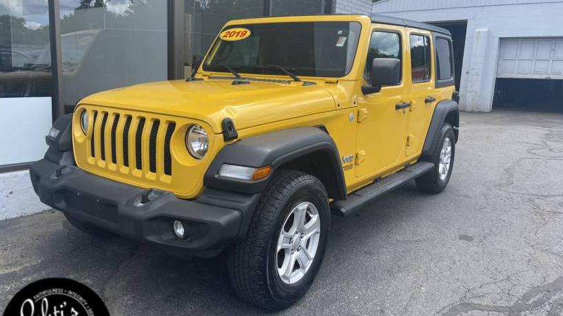 JEEP WRANGLER 2019 1C4HJXDGXKW584617 image