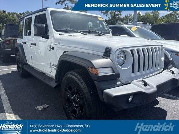 JEEP WRANGLER 2019 1C4HJXDN8KW588423 image