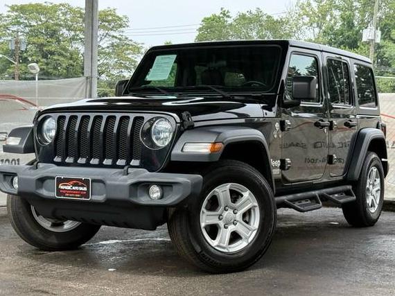 JEEP WRANGLER 2019 1C4HJXDG2KW641618 image
