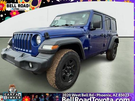 JEEP WRANGLER 2019 1C4HJXDG6KW529484 image