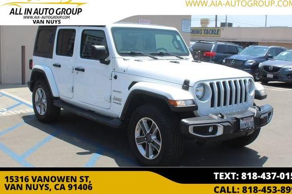 JEEP WRANGLER 2019 1C4HJXEG8KW621226 image