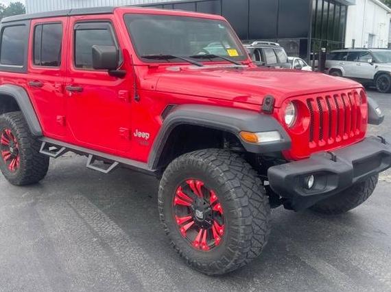 JEEP WRANGLER 2019 1C4HJXDN6KW563875 image