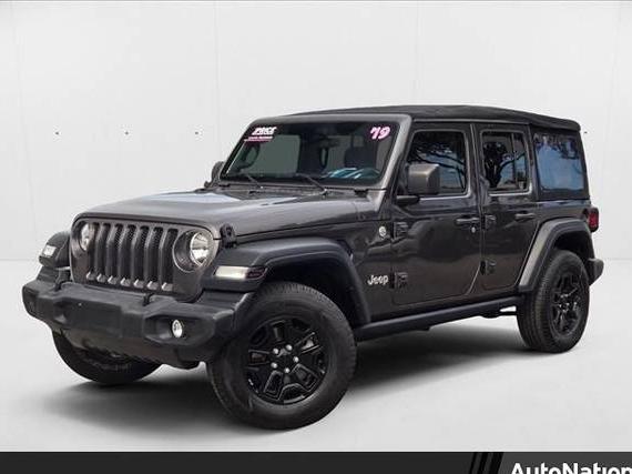 JEEP WRANGLER 2019 1C4HJXDN6KW549605 image