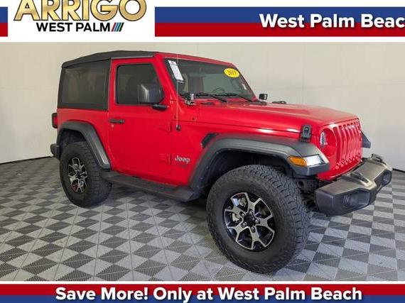 JEEP WRANGLER 2019 1C4GJXAG8KW630073 image