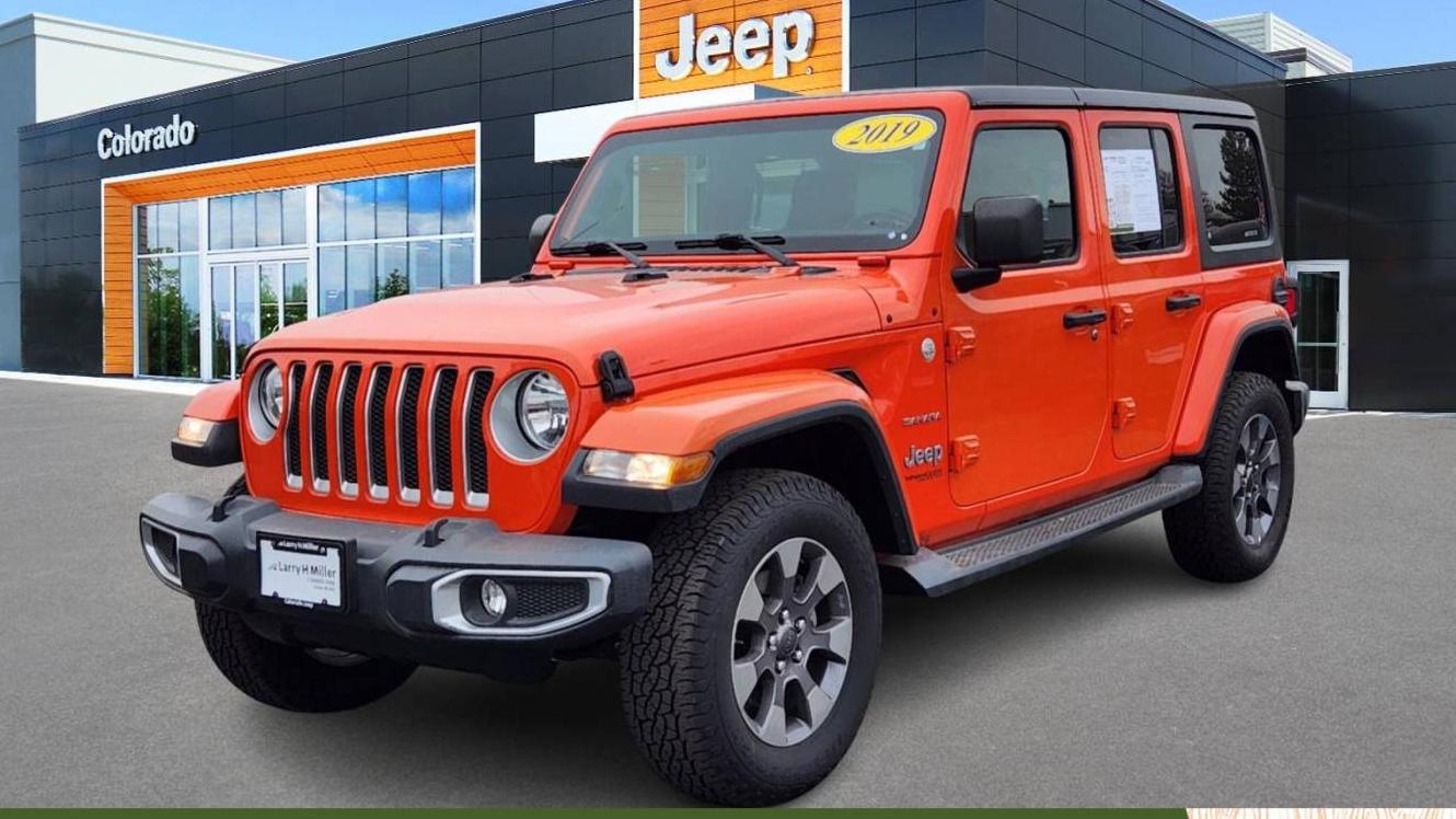 JEEP WRANGLER 2019 1C4HJXEN8KW509704 image