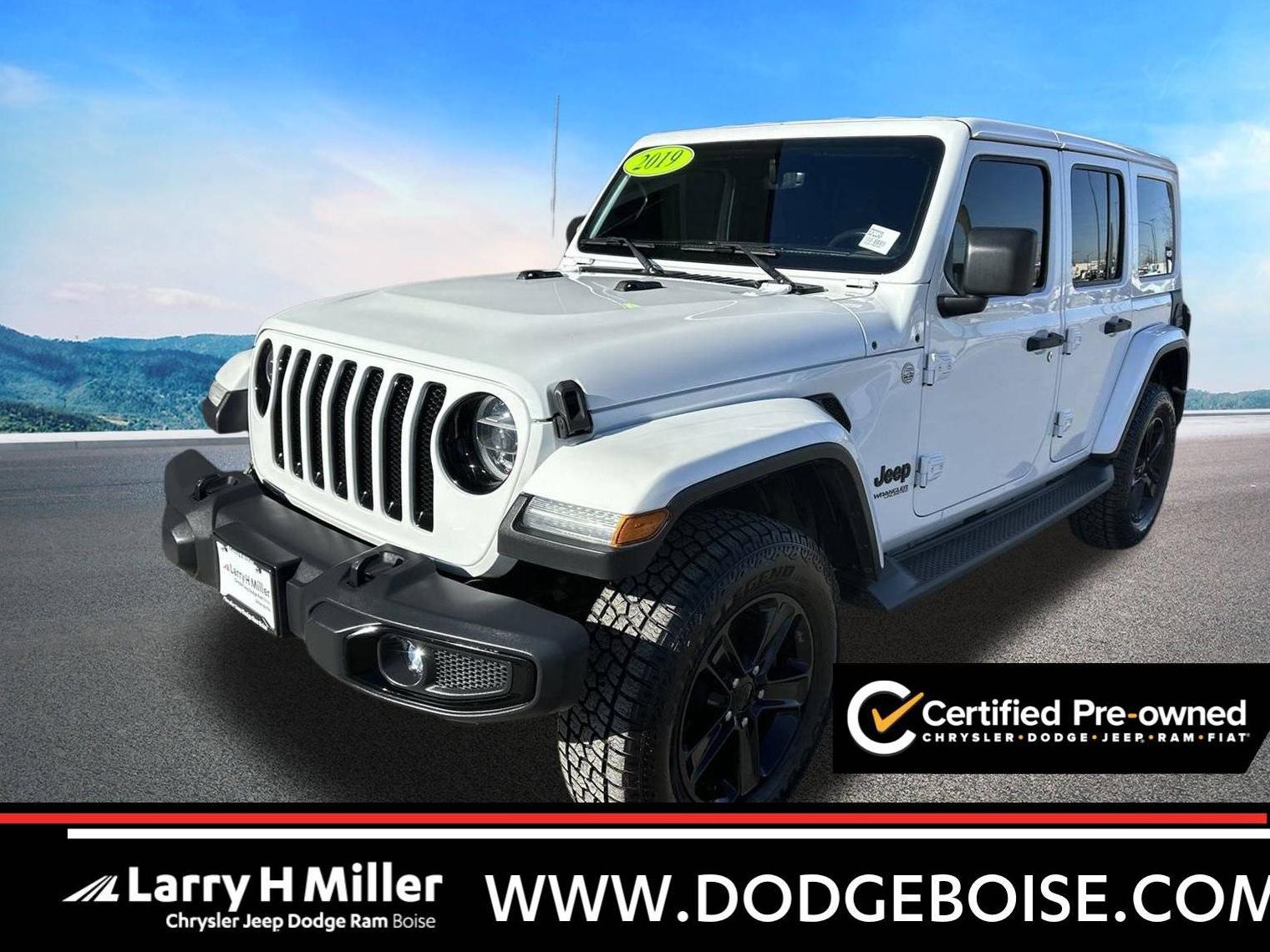 JEEP WRANGLER 2019 1C4HJXEG7KW642858 image