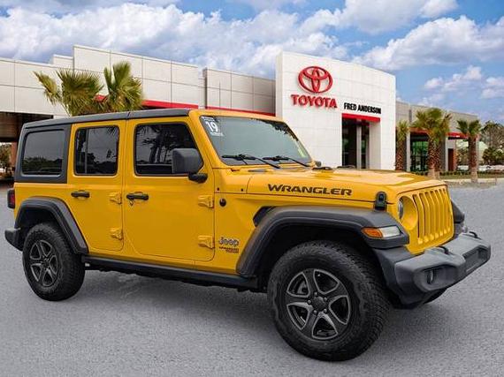 JEEP WRANGLER 2019 1C4HJXDN4KW544984 image