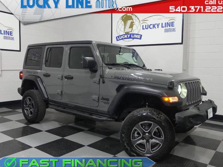 JEEP WRANGLER 2019 1C4HJXDGXKW616627 image