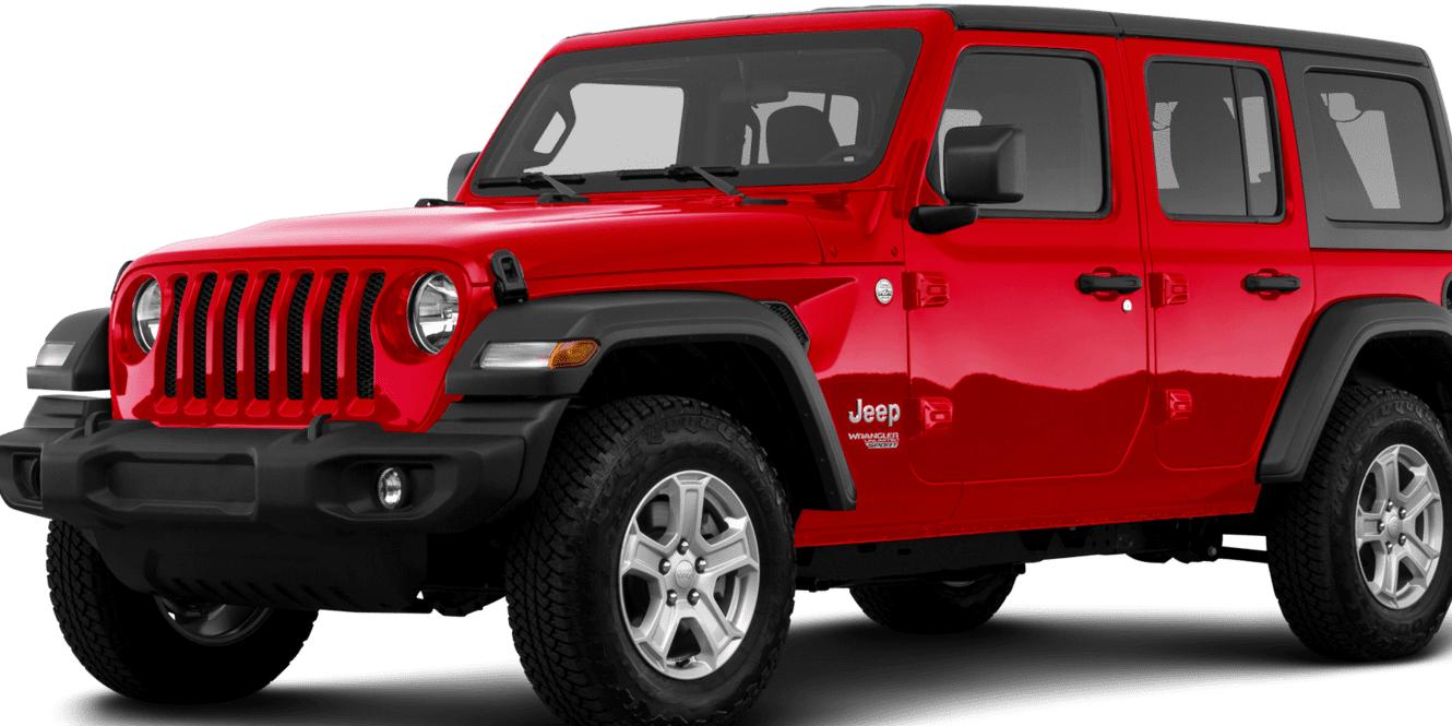 JEEP WRANGLER 2019 1C4HJXDN6KW668609 image