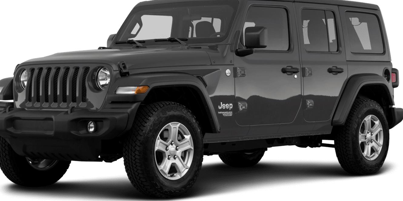 JEEP WRANGLER 2019 1C4HJXDN7KW592625 image