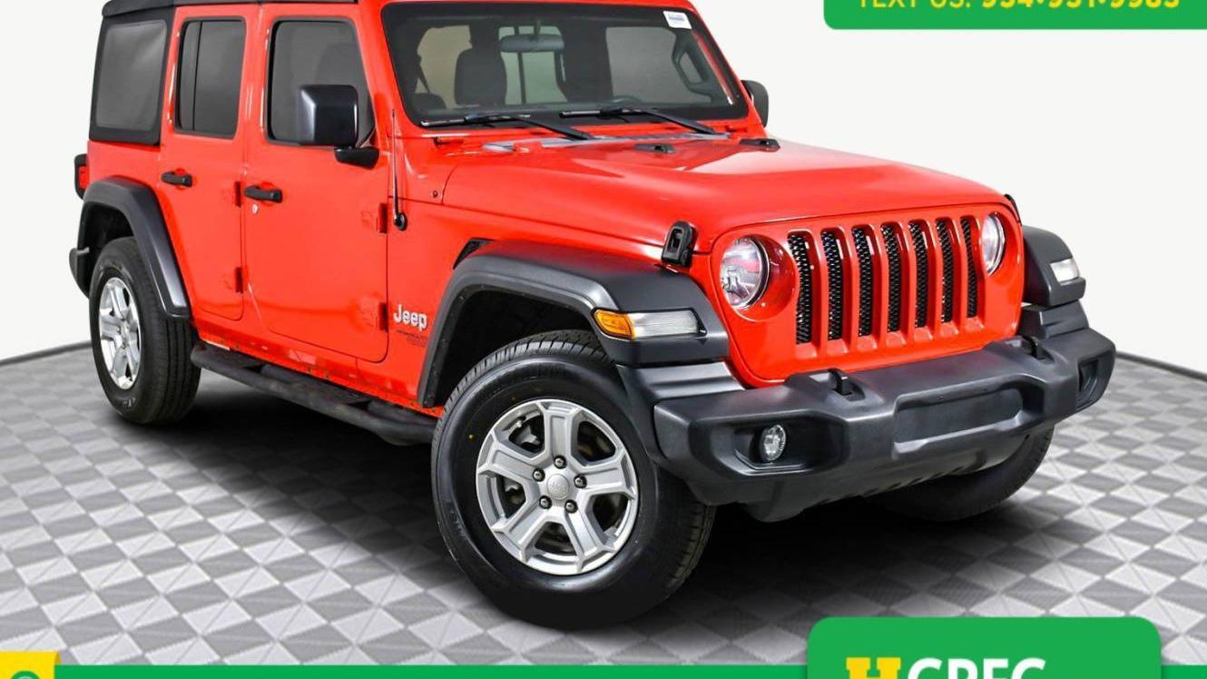 JEEP WRANGLER 2018 1C4HJXDNXJW141994 image