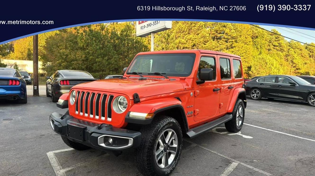 JEEP WRANGLER 2018 1C4HJXEG5JW205729 image