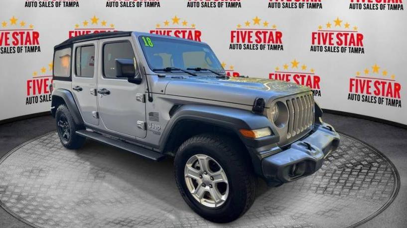 JEEP WRANGLER 2018 1C4HJXDG4JW152815 image