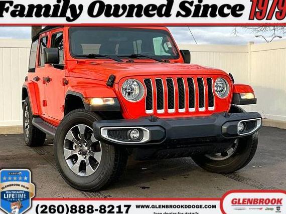 JEEP WRANGLER 2018 1C4HJXEGXJW206052 image