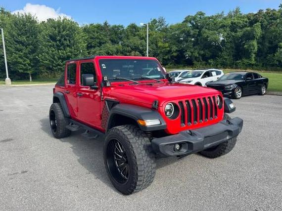 JEEP WRANGLER 2018 1C4HJXDG4JW140230 image