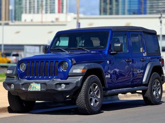 JEEP WRANGLER 2018 1C4HJXDG4JW205030 image