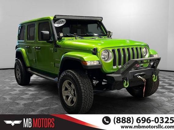 JEEP WRANGLER 2018 1C4HJXEG3JW291199 image