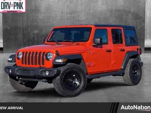 JEEP WRANGLER 2018 1C4HJXDN8JW296222 image