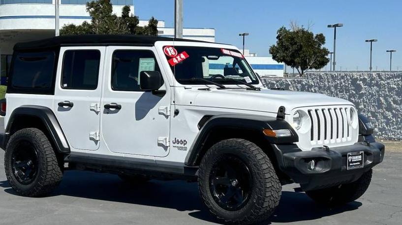 JEEP WRANGLER 2018 1C4HJXDG5JW166304 image