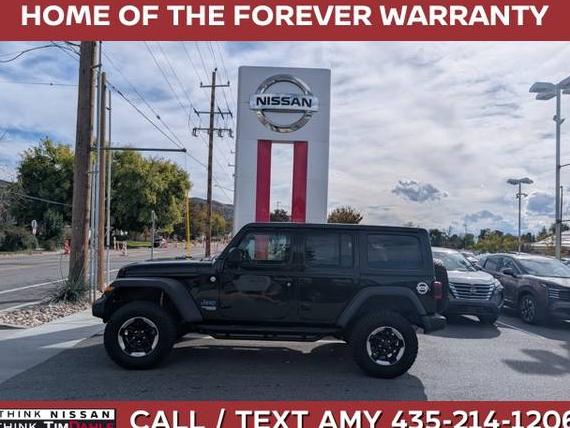 JEEP WRANGLER 2018 1C4HJXDN1JW192624 image