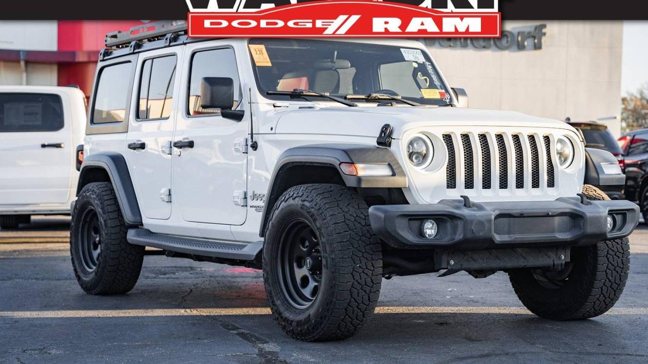 JEEP WRANGLER 2018 1C4HJXDG3JW114623 image