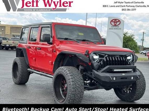 JEEP WRANGLER 2018 1C4HJXDG1JW136538 image