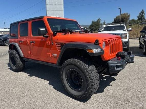JEEP WRANGLER 2018 1C4HJXDG0JW227235 image