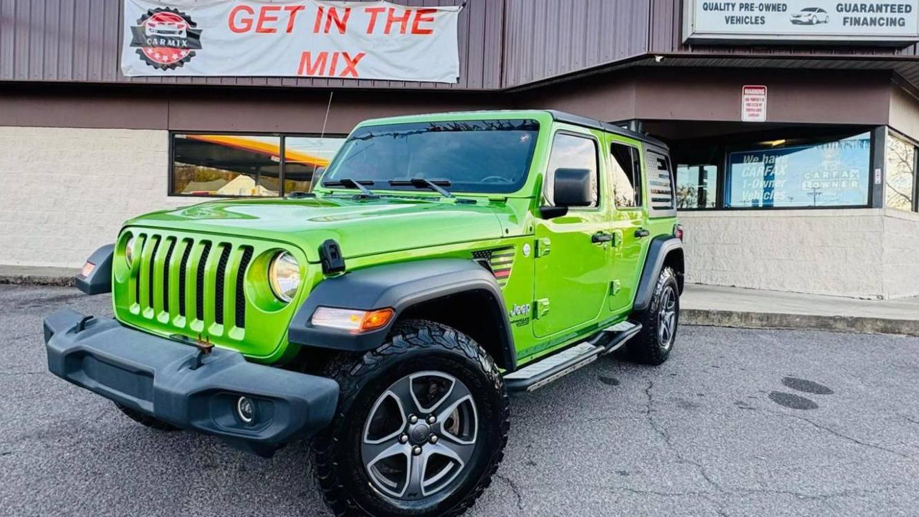 JEEP WRANGLER 2018 1C4HJXDG0JW292764 image