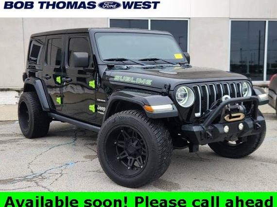 JEEP WRANGLER 2018 1C4HJXEG9JW250320 image