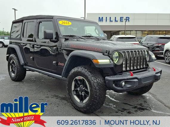 JEEP WRANGLER 2018 1C4HJXFG2JW215441 image