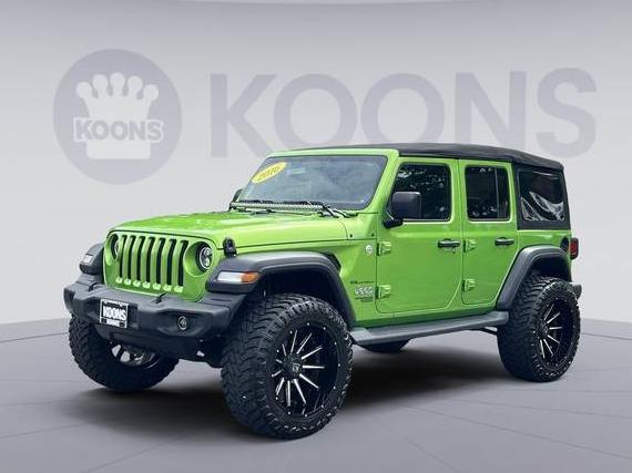 JEEP WRANGLER 2018 1C4HJXDGXJW292478 image
