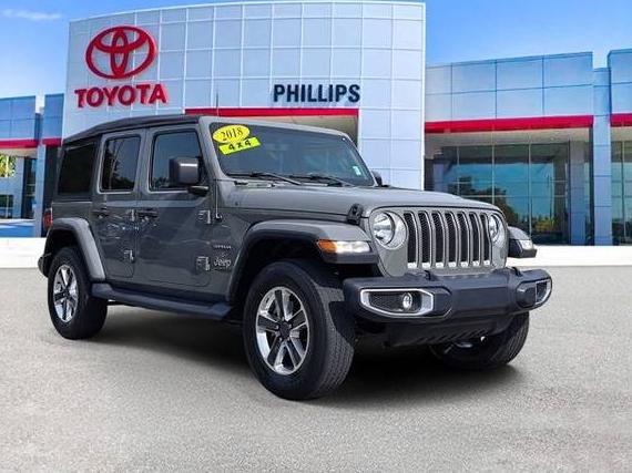 JEEP WRANGLER 2018 1C4HJXEN3JW320098 image