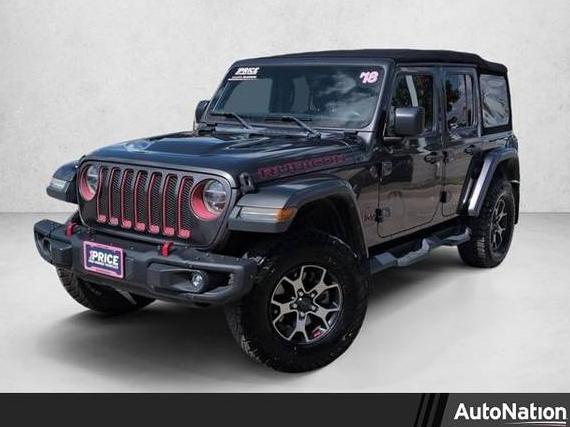 JEEP WRANGLER 2018 1C4HJXFG8JW170277 image