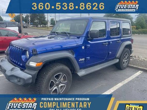 JEEP WRANGLER 2018 1C4HJXDN8JW315948 image