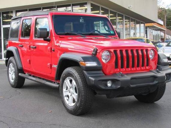 JEEP WRANGLER 2018 1C4HJXDG9JW155600 image